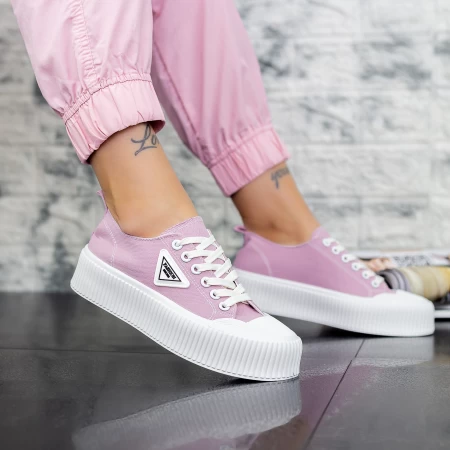 Frauen Sportschuhe S0802 Lila Se7en
