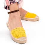 Frauen HJ3 Sandalen gelb Mei