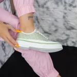 Frauen Sportschuhe X-3007 Grün Se7en