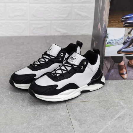 Herren Sportschuhe 756 Weißschwarz Mode