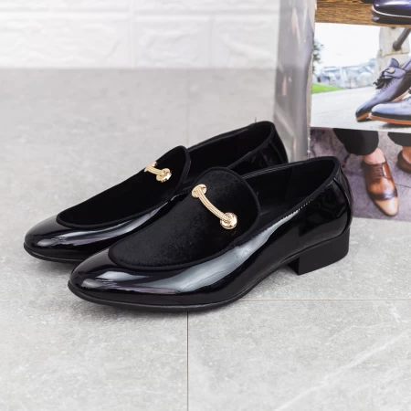Herrenschuhe D2165-1 Schwarz Osteon