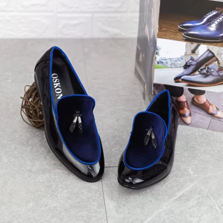 Herrenschuhe D2171-3 Blau Osteon