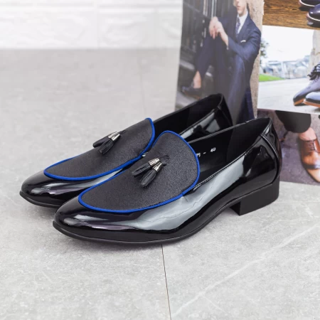 Herrenschuhe OA979 Schwarz Osteon
