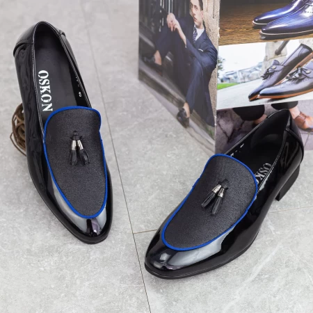 Herrenschuhe OA979 Schwarz Osteon