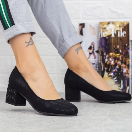 B671 dicke Fersenschuhe Mode