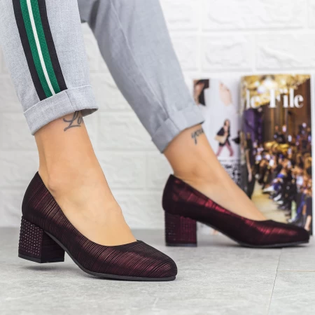 Landdicke Heels B671 Kirsche Mode