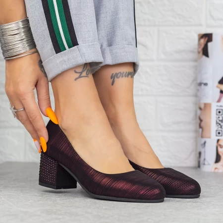 Landdicke Heels B671 Kirsche Mode