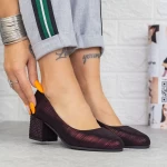 Landdicke Heels B671 Kirsche Mode