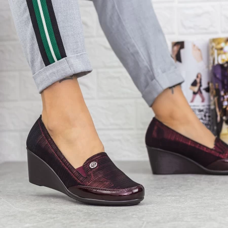 Frauenschuhe jeden Tag Q101 rot Meiyan