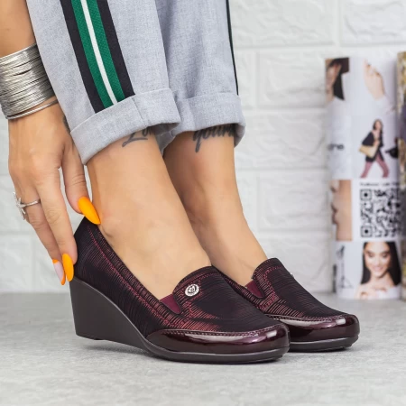 Frauenschuhe jeden Tag Q101 rot Meiyan