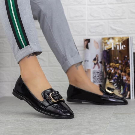 W11A Black Ballerinas Mode
