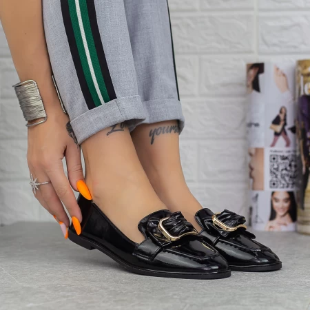 W11A Black Ballerinas Mode