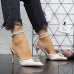 Dünne Fersenschuhe 2y10 Beige | Mei