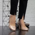 Dicke High Heels 2YXD50A Champagner | Mei