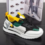 Herren Sportschuhe D991 Weißschwarz Se7en