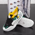 Herren Sportschuhe D991 Weißschwarz Se7en