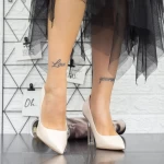 Dünne Fersenschuhe 2le2 Beige Mei