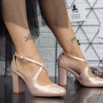 Dicke High Heels 2yxd31a Champagner | Mei