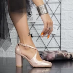 Dicke High Heels 2yxd31a Champagner | Mei