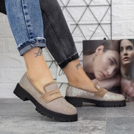 Frauenschuhe jeden Tag 2BQ9 Khaki | Mei