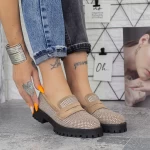 Frauenschuhe jeden Tag 2BQ9 Khaki | Mei