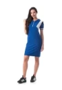 Frauenkleid 8286 Blau ADROM