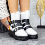 Stiefel 2mx366 Weiß und Schwarz | Mei