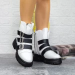 Stiefel 2mx366 Weiß und Schwarz | Mei
