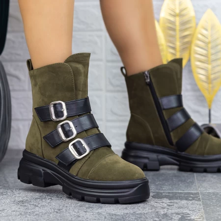 Stiefel 2mx366a Olive-Black | Mei