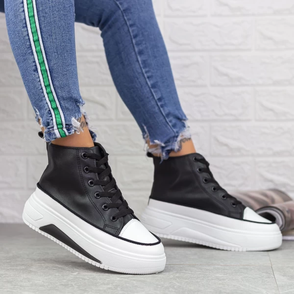Sportschuhe auf der schwarzen Plattform 2xj61 Mei