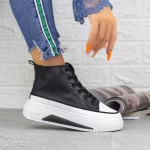 Sportschuhe auf der schwarzen Plattform 2xj61 Mei