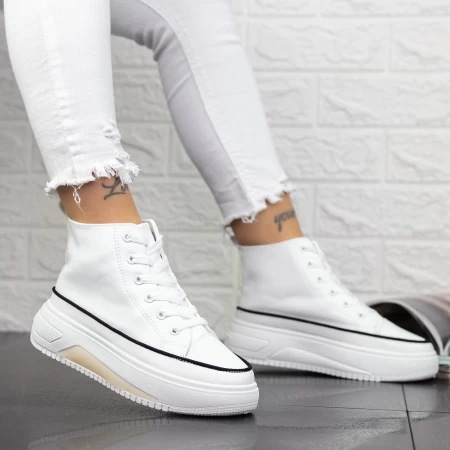 Sportschuhe auf der weißen Plattform 2xj61 Mei