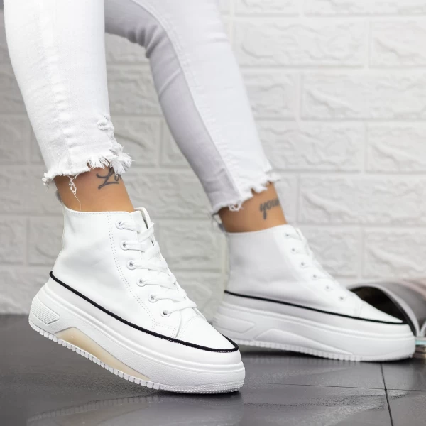 Sportschuhe auf der weißen Plattform 2xj61 Mei