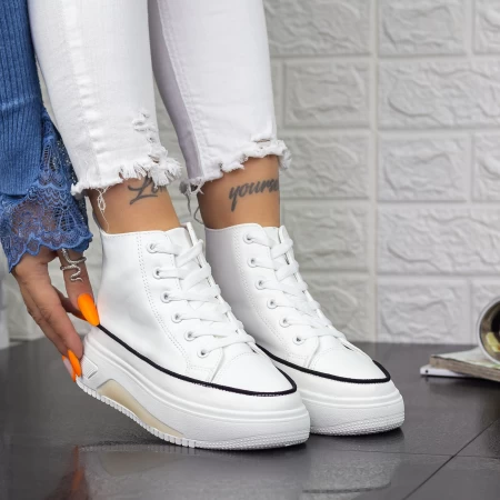 Sportschuhe auf der weißen Plattform 2xj61 Mei