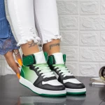 Frauen Sportschuhe 2xj71 Black-Green | Mei