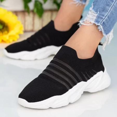 Frauen YQ59 Sportschuhe schwarz Mei