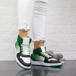 Frauen Sportschuhe 2xj71 Black-Green | Mei