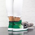 Frauen Sportschuhe 2xj71 Black-Green | Mei