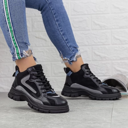 2n20 Stiefel schwarz Mei