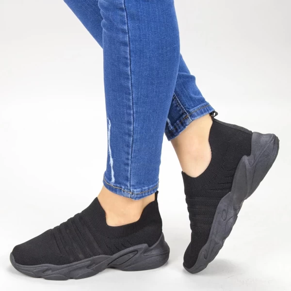 Frauen YQ59A Sportschuhe schwarz Mei