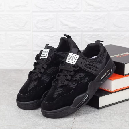 Herren Sportschuhe 6801 Kaschmirschwarz Mei