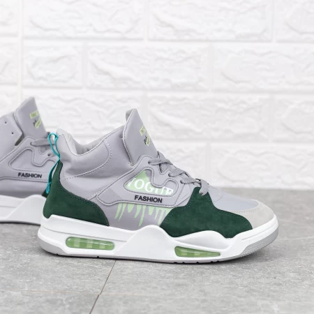 Herren Sportschuhe 6803 Gray-Green | Mei
