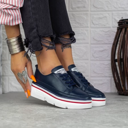 Frauenschuhe jeden Tag AW373 dunkelblau Engelblau