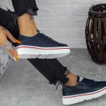 Frauenschuhe jeden Tag AW373 dunkelblau Engelblau