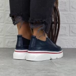 Frauenschuhe jeden Tag AW373 dunkelblau Engelblau