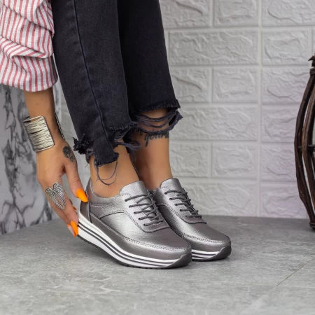 Frauen Sportschuhe XH2783 Gunmetal | Engelblau