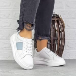Frauen Sportschuhe AW430 White-Blue Engelblau