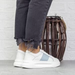 Frauen Sportschuhe AW430 White-Blue Engelblau