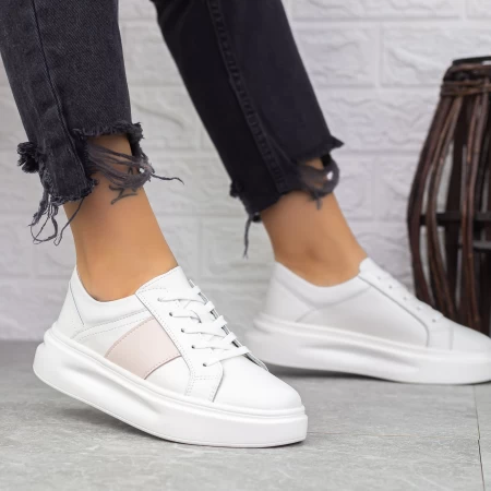 Frauen Sportschuhe AW430 White-Pink | Engelblau