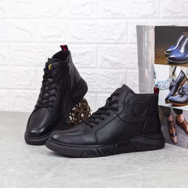 Herrenstiefel 81808-C Black | Franco Gerardo